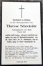 Theresia Kaltenberger Sterbebild